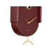 KARLSSON Wanduhr Tweet Burgundy Red