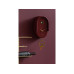KARLSSON Wanduhr Tweet Burgundy Red