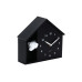 KARLSSON Wanduhr Peeking Doggy Black