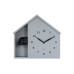 KARLSSON Wanduhr Wall clock Peeking Doggy Mouse Grey