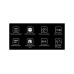 Keychron Gaming-Tastatur Q5 Max Black QMK Red Switch