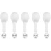 Partydeco Luftballon LED Weiss, 30 cm