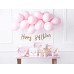 Partydeco Girlande Happy Birthday Rosegold, 16.5 x 62 cm Partydeco Girlande Happy Birthday Rosegold, 16.5 x 62 cm