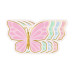 Partydeco Papierservietten Schmetterling 16 x 12 cm
