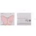 Partydeco Papierservietten Schmetterling 16 x 12 cm
