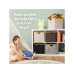 Hennez Aufbewahrungskorb Adrian Grau, 40 l