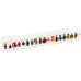 iDisplayit Acryl-Display für 18 LEGO-Minifiguren iDisplayit Acryl-Display für 18 LEGO-Minifiguren