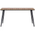 Schou Tisch Hugo 146 x 85 x 74cm – Schwarz, Teak