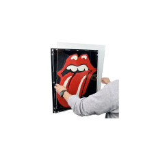 iDisplayit Acryl-Wand-Display für LEGO 31206 The Rolling Stones iDisplayit Acryl-Wand-Display für LEGO 31206 The Rolling Stones