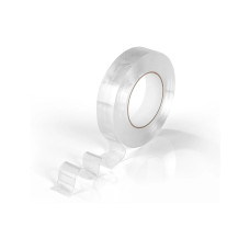 EASYmaxx Spurenloses Klebeband 30 mm x 5 m, Transparent