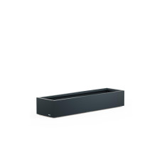 Herstera Metall Pflanzkübel Xic 150 x 40 x 25 cm Schwarz Herstera Metall Pflanzkübel Xic 150 x 40 x 25 cm Schwarz