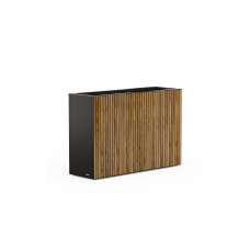 Herstera Deko Trennwand Holz 120 x 40 x 80 cm Schwarz/Braun Herstera Deko Trennwand Holz 120 x 40 x 80 cm Schwarz/Braun