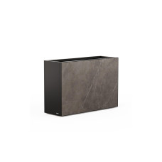 Herstera Deko Trennwand Laminate 120 x 40 x 80 cm Marmor Schwarz Herstera Deko Trennwand Laminate 120 x 40 x 80 cm Marmor Schwarz