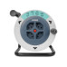 STEFFEN Kabelrolle Kunststoff 15 m 4 x T13, IP20, Grau/Blau