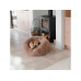 District 70 Hunde-Bett Fuzz inkl. Zipper, Dark Grey, M