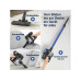 CLEANmaxx Akku-Hand- und Stielsauger Blau/Schwarz CLEANmaxx Akku-Hand- und Stielsauger Blau/Schwarz