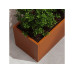 Herstera Metall Trennwand 50 100 x 50 x 50 cm Corten Alt
