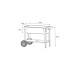 Herstera Urban Garden Wagen Kinder 75 x 35 x 65 cm Gemischt