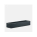 Herstera Metall Pflanzkübel Xic 150 x 40 x 25 cm Schwarz