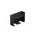 Herstera Deko Trennwand Holz 120 x 25 x 80 cm Schwarz/Braun Herstera Deko Trennwand Holz 120 x 25 x 80 cm Schwarz/Braun