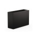 Herstera Deko Trennwand Laminate 120 x 40 x 80 cm Marmor Schwarz