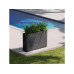 Herstera Deko Trennwand 120 x 40 x 80 cm Kirsch