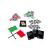 HUCH! Partyspiel Red Flag, Green Flag (d)