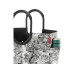 Reisenthel Einkaufskorb Loopshopper L Jacquard Grey