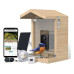 Sanilu Vogelfutterhaus mit Kamera mit Solarpanel