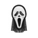 Partydeco Maske Scream 18 x 31 cm, mit Kapuze Partydeco Maske Scream 18 x 31 cm, mit Kapuze