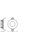OSRAM Einbauleuchte SMART+ Spot ultra 85 mm, TW
