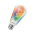 OSRAM Leuchtmittel SMART+ MATTER Edison 40, E27, 4.8 W, RGBW