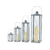 Boltze Laterne Farol 4-teilig, Grau/Transparent Boltze Laterne Farol 4-teilig, Grau/Transparent