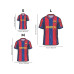 Iconic Puzzle Puzzle FC Barcelona – Trikot