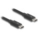 Delock Thunderbolt 4-Kabel 240W, 8K@60 Hz, PD3.1 USB-C - USB-C 1 m Delock Thunderbolt 4-Kabel 240W, 8K@60 Hz, PD3.1 USB-C - USB-C 1 m