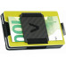 AVIATOR Wallet SLIDE Carbon cash clip electric lime AVIATOR Wallet SLIDE Carbon cash clip electric lime