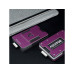 AVIATOR Wallet SLIDE Metal cash clip purple berry