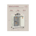 VASAGLE Wäschekorb mit 3 Fächern 100 l, Beige/Grau VASAGLE Wäschekorb mit 3 Fächern 100 l, Beige/Grau