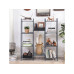 Songmics Regal mit 5 Ebenen 38 x 30 x 128 cm, Schwarz