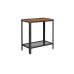 VASAGLE Couchtisch mit Ablage 60 x 60 cm, Schwarz/Braun VASAGLE Couchtisch mit Ablage 60 x 60 cm, Schwarz/Braun
