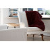 Tiseco Decke Rabbit Stripe 130 x 170 cm, Bordeaux