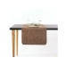 Tiseco Tischdecke Truman 45 cm x 145 cm, Braun