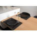 Tiseco Tischset Arbin 33 cm x 45 cm, Schwarz