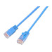 SLIM Slimpatchkabel RJ-45 - RJ-45, Cat 6A, U/UTP, 3 m, Blau SLIM Slimpatchkabel RJ-45 - RJ-45, Cat 6A, U/UTP, 3 m, Blau