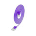 SLIM Slimpatchkabel RJ-45 - RJ-45, Cat 6A, U/UTP, 7.5 m, Violett SLIM Slimpatchkabel RJ-45 - RJ-45, Cat 6A, U/UTP, 7.5 m, Violett