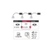 Paulmann Einbauleuchte Choose 3er-Set