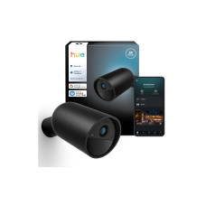 Philips Hue Secure Kamera 2k Batterie schwarz Philips Hue Secure Kamera 2k Batterie schwarz