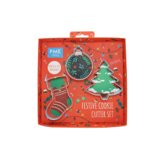 PME Guetzli-Ausstecher Weihnachten 3 Stück, Blau PME Guetzli-Ausstecher Weihnachten 3 Stück, Blau