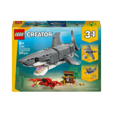 LEGO® Creator Wilder Hai mit Schatztruhe 31381 LEGO® Creator Wilder Hai mit Schatztruhe 31381