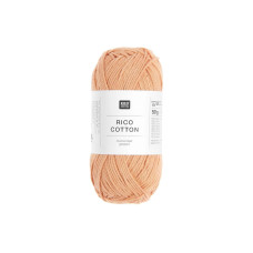 Rico Design Baumwollgarn Apricot, 50 g, 125 m Rico Design Baumwollgarn Apricot, 50 g, 125 m